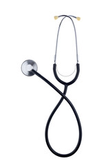 Medical stethoscope isolated on white background