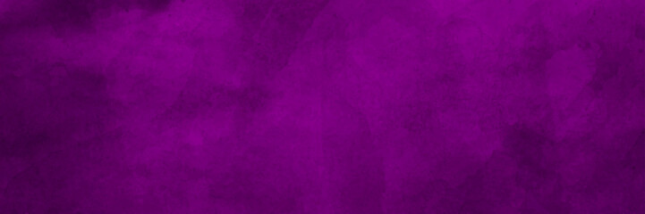 Panorama view purple background. Purple stucco wall grungy background or texture