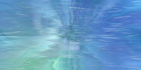 blue water surface ripples with radiating effect