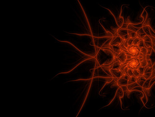 Imaginatory fractal abstract background Image