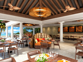 interior of restaurant