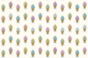 Ice cream Pattern