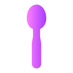spoon gradient icon