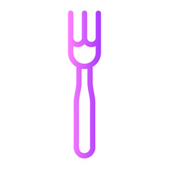 fork gradient icon