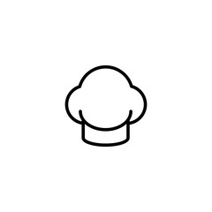 Chef line icon vector design