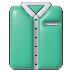  3d Clothing Color Shirt Casual Fashion