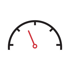 speed indicator icon illustration sign	