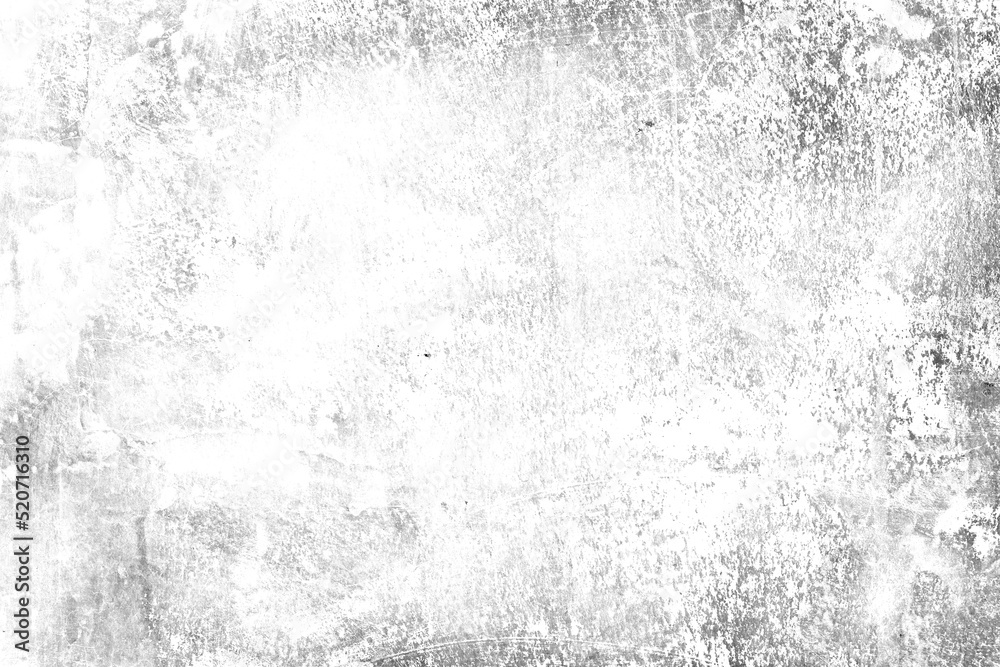 Wall mural abstract texture of dust particle grain and scratch on white background. dirt overlay or screen effe