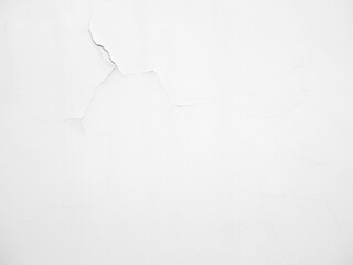 Blank grunge concrete wall white color for texture background