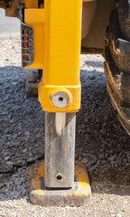 hydraulics crane support