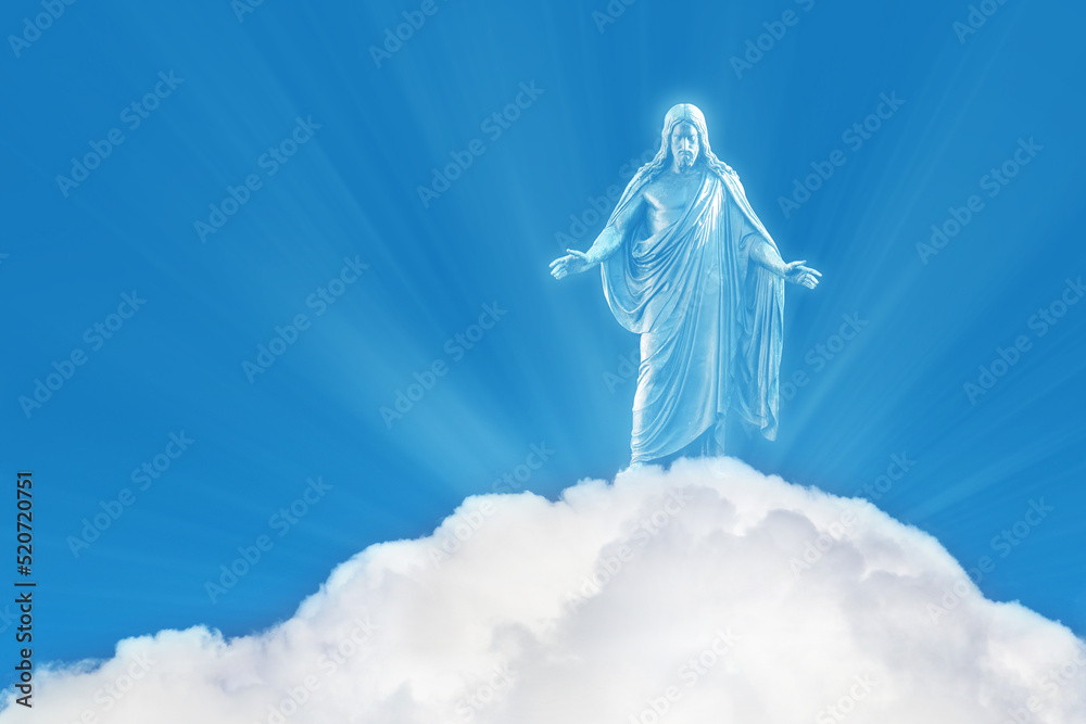 Wall mural the messiah sent by god to save the human race from the sin