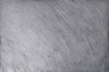 Fototapeta premium aluminium metal texture background, scratches on polished stainless steel.