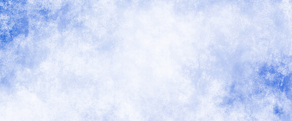 Blue designed grunge texture in vintage background, blue and white painting with cloudy distressed texture and marbled grunge.