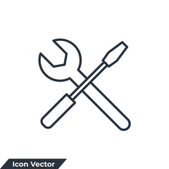 technical support icon logo vector illustration. Help and support symbol template for graphic and web design collection