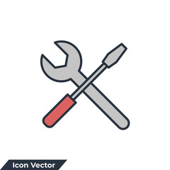 technical support icon logo vector illustration. Help and support symbol template for graphic and web design collection