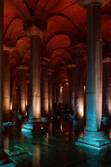 Renovated Basilica Cistern, Sultanahmet District Fatih, Istanbul Turkey