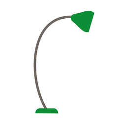 A furniture chandelier is an element of a modern interior. Vector illustration in a flat style.