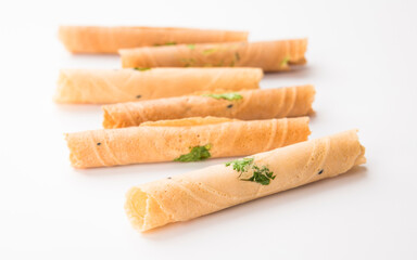 salty thai crispy golden wafer