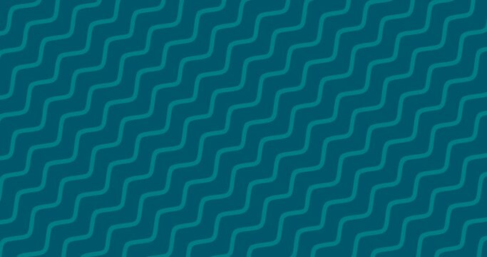 blue zig zag waves background animation