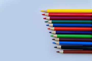 Naklejka premium office supplies. Preparation for school. September 1st