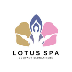 Yoga Logo Design, Sports Icon Illustration Fitness And Mind And Body Concentration