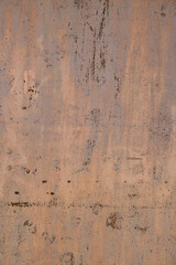 Old rusty and battered metal background