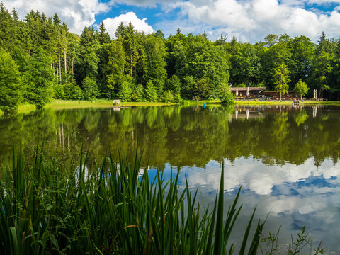 Rothsee zwischen Bischofsheim und Fladungen in der Rh&ouml;n