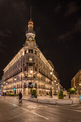 Madrid, palazzi sulla Gran Via