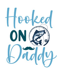 Obraz premium fishing t shirt, mug design