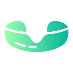 Gum Shield gradient icon