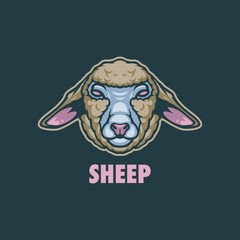 SHEEP MASCOT LOGO