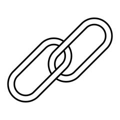 Chain links, sign symbol of close connection, teamwork