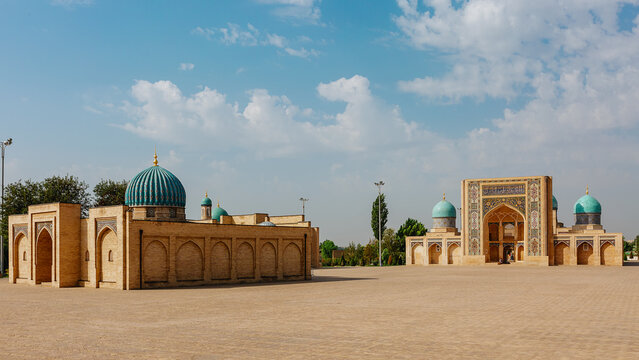 View of the Barak-Khana madrasah of the Khast Imam complex. Tashkent. Uzbekistan