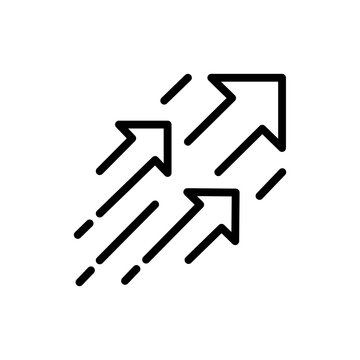 recommend clip art: Arrows or move forward line icon. Arrow vector icon. Signs Direction Icon