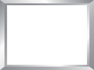 Obraz premium 高級感のある額縁 横位置 シルバー