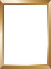 Obraz premium 高級感のある額縁 縦位置 ゴールド