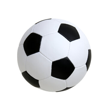 Fototapeta soccer ball white