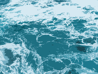 blue water background