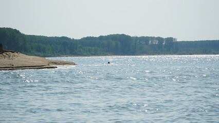 Fototapeta premium the beach in Greece. daytime photo.