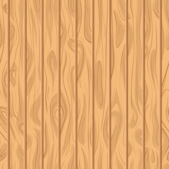 Vector illustration seamless brown wooden floor texture plank background. Abstract simple wood surface vertical panels pattern board wall. Beige color vintage tone of veneer backdrop for design.