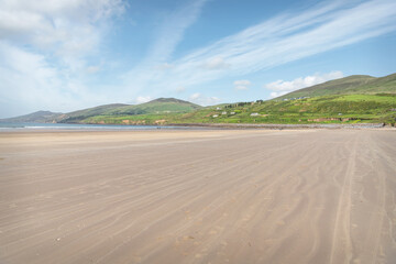Fototapeta na wymiar Inch Strand Beach in County Kerry, Ireland