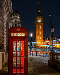 Londres Big Ben cabina telefono