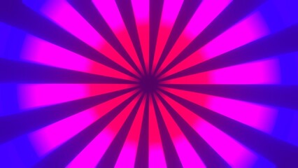 Strahlen - Loop - violette Lines