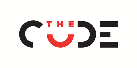 Software Industry Logo, The Code Written Logo Design