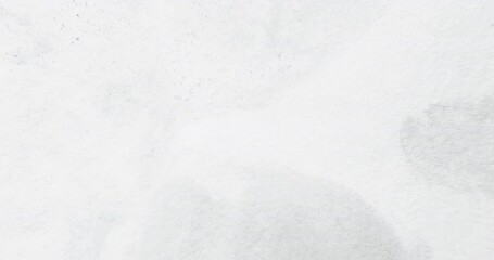 Grain stain texture. Intro background. Dust overlay. Black sand floating motion in water on white uneven surface empty space abstract filter for video editor.