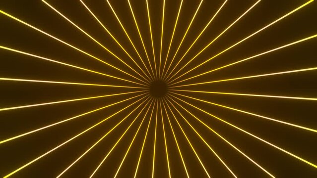 Strahlen - Loop - gold gelb