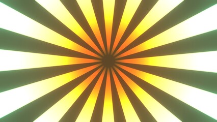 Strahlen - Loop - gold gelb Linien Sunburst Lines