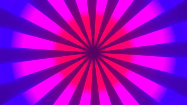 Strahlen - Loop rot violett pink Linien