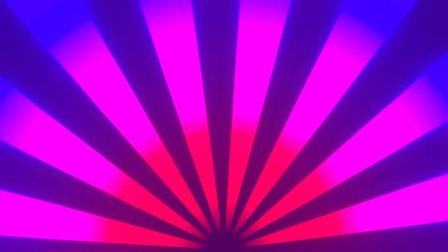 Strahlen - Loop rot violett pink Linien