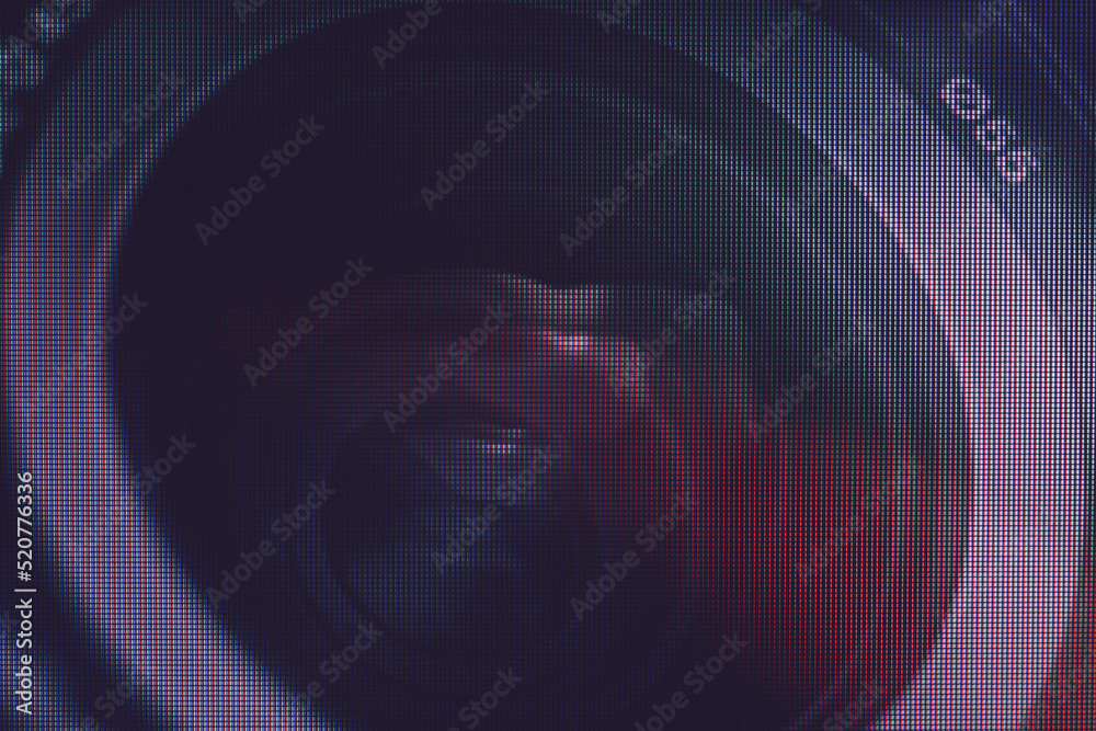 Poster close up beautiful camera lens. background pattern for design. macro photography view. close-up of p
